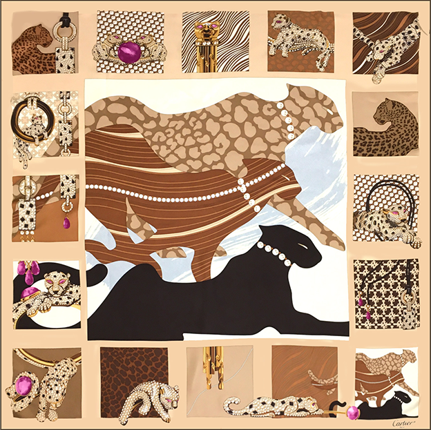 テーラード　スカーフ