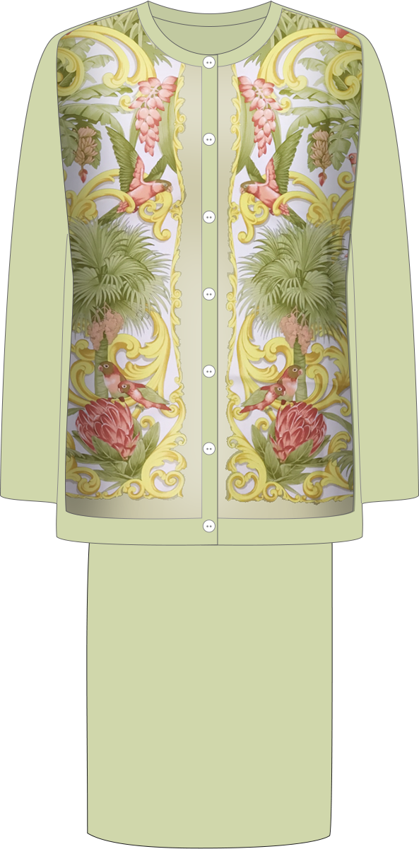 丸首カーディガン　カーディガン